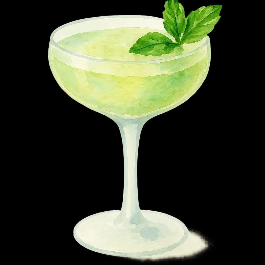 Illustration of Southside cocktail