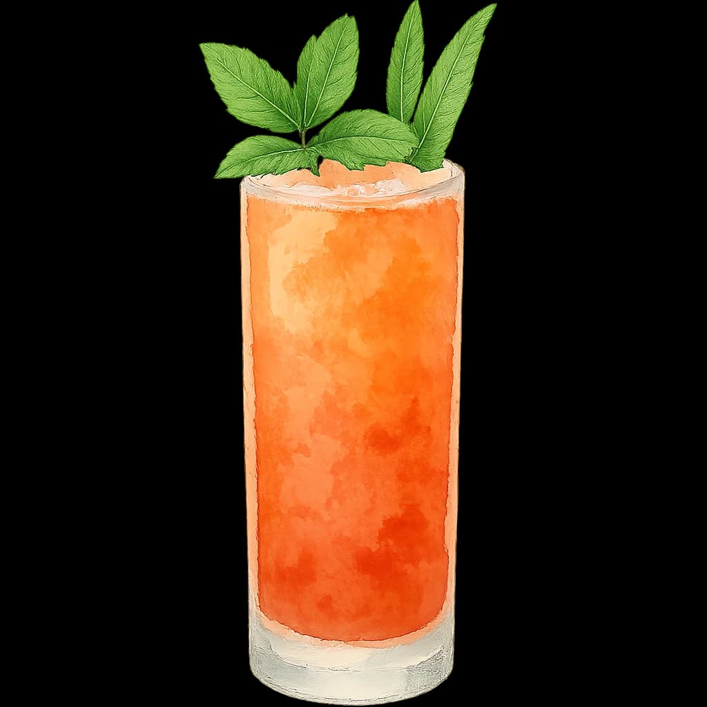 Illustration of Zombie cocktail