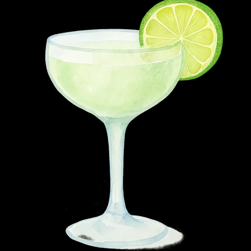 Illustration of Daiquiri cocktail