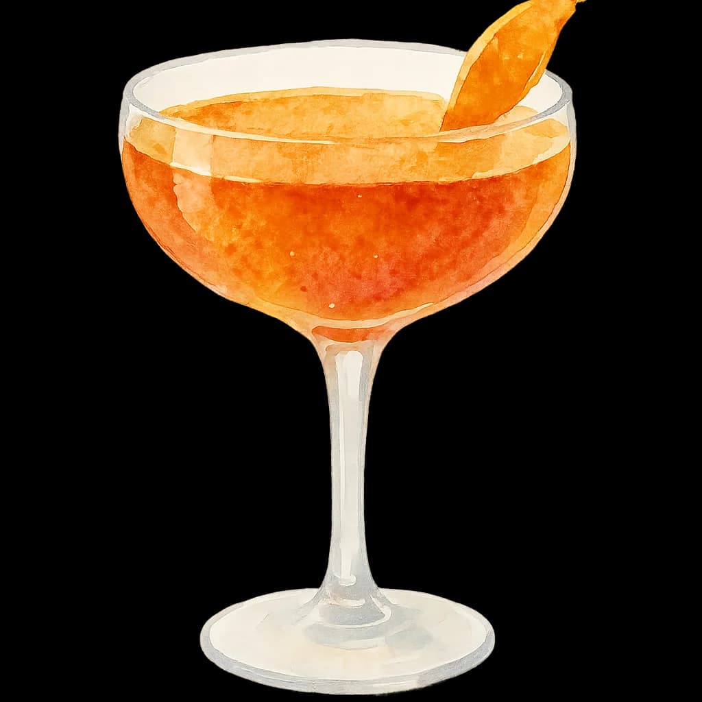 Illustration of Brown Derby cocktail