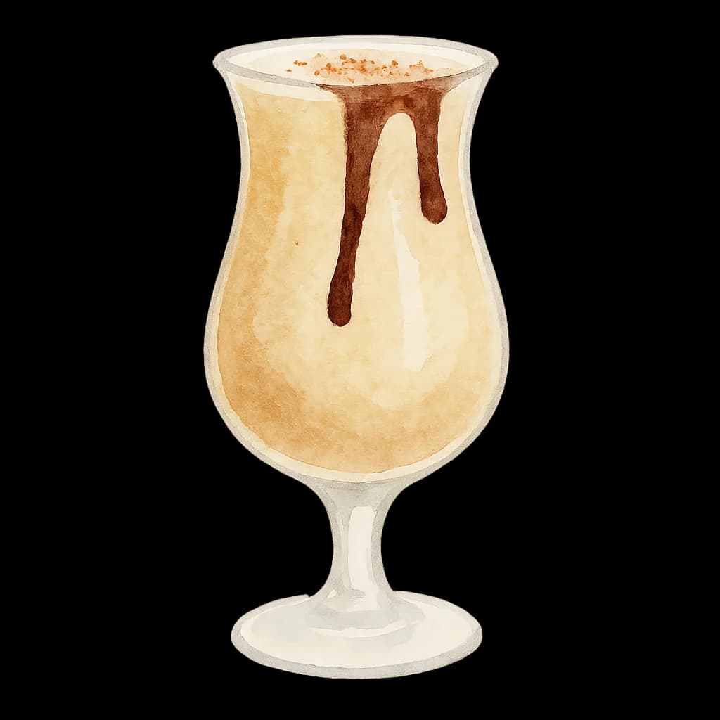 Illustration of Bushwacker cocktail