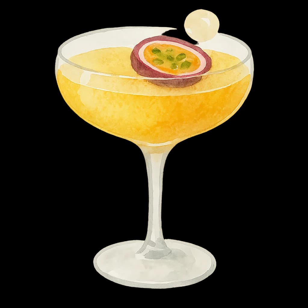 Clarified Pornstar Martini