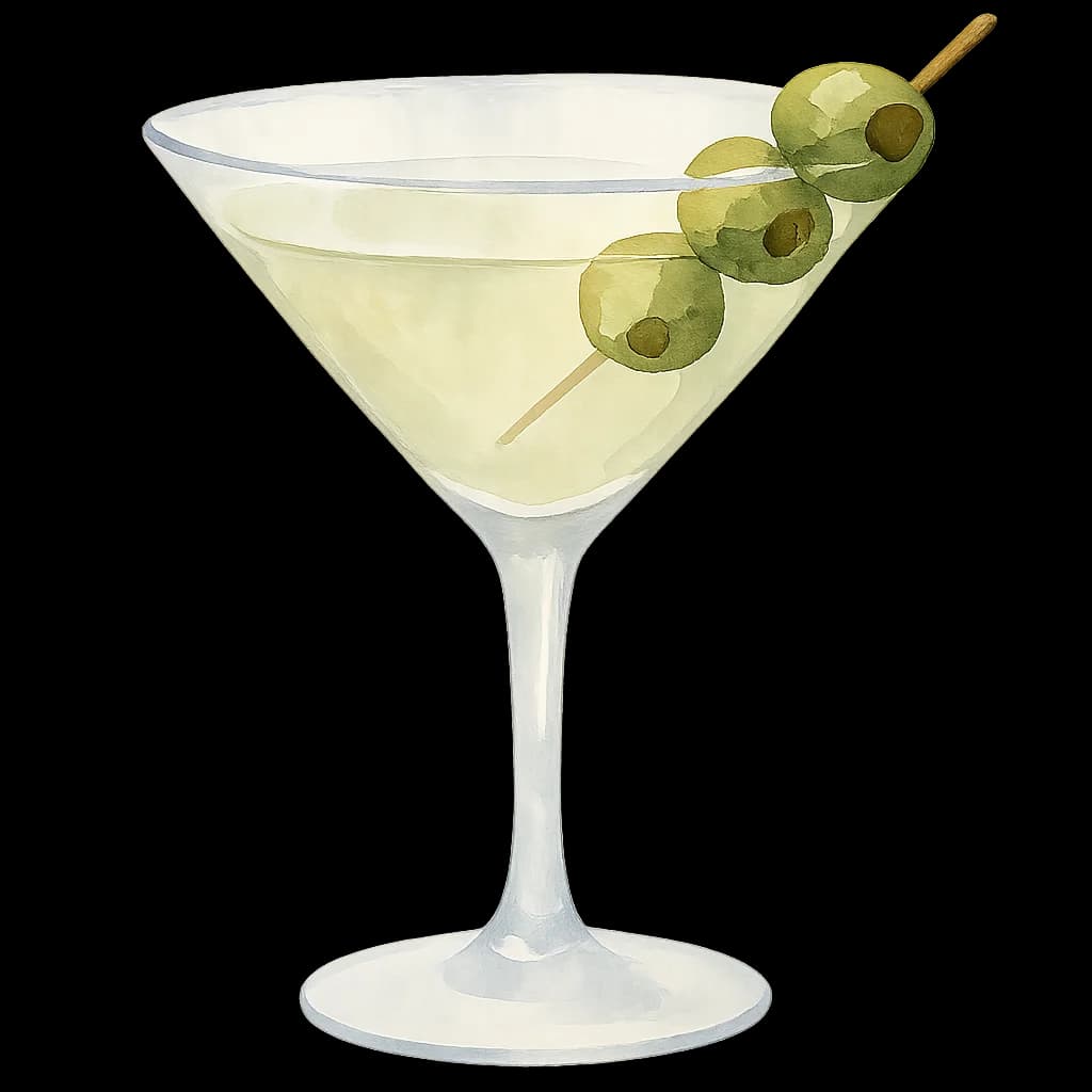 Dirty Vodka Martini