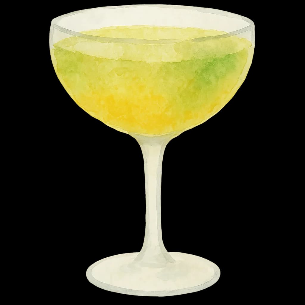 Illustration of Final Ward cocktail