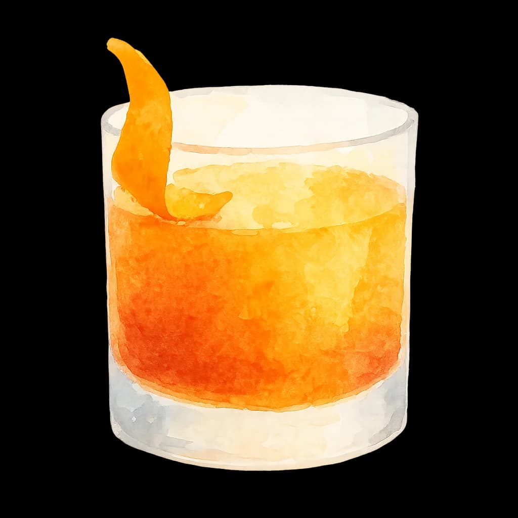 Illustration of Irish Nail cocktail