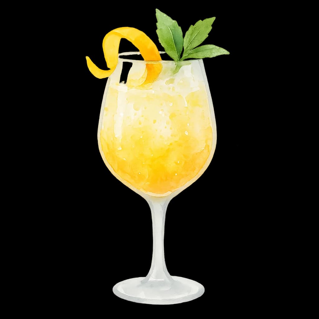 Non-Alcoholic Lemonade Spritz
