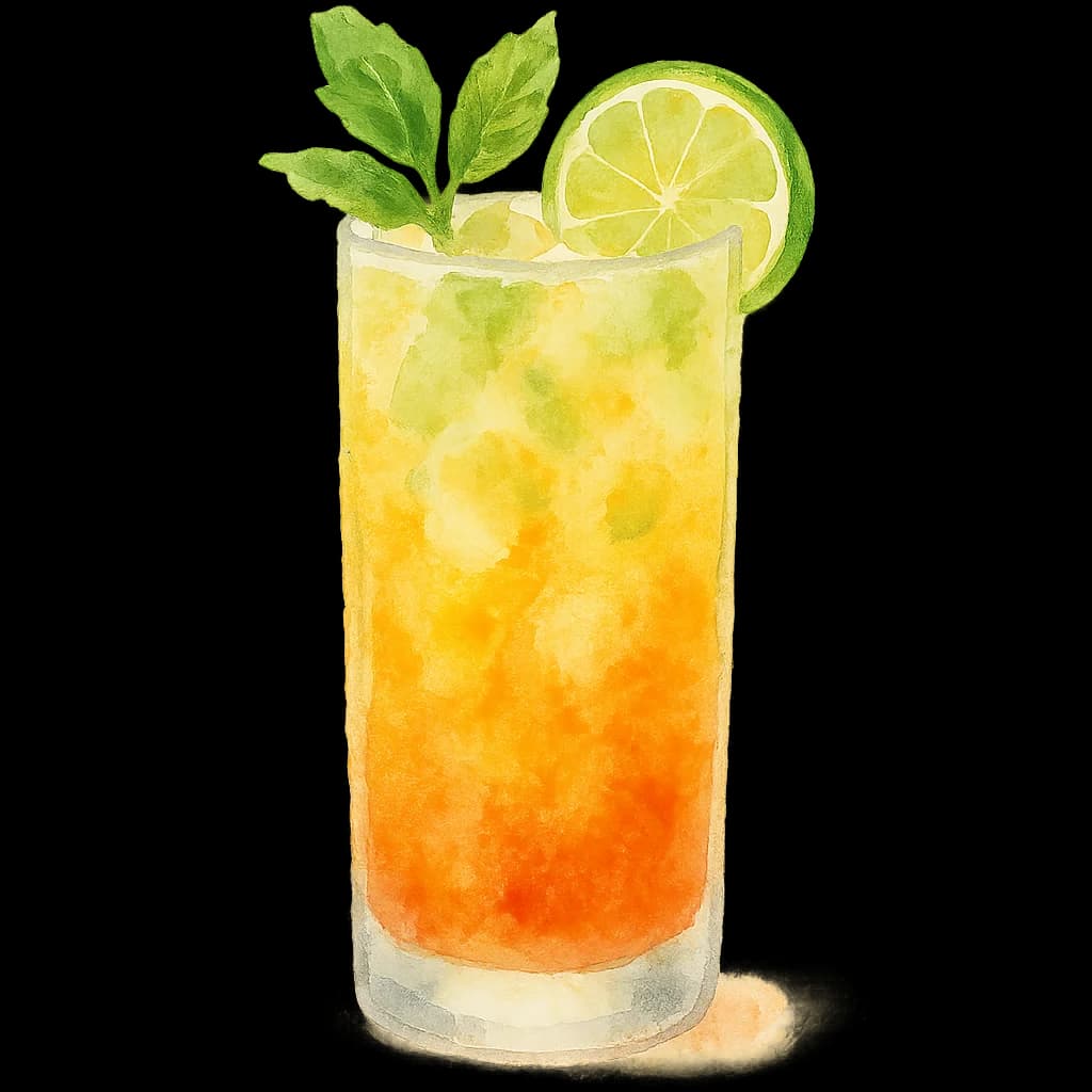 Spiced Virgin Mojito